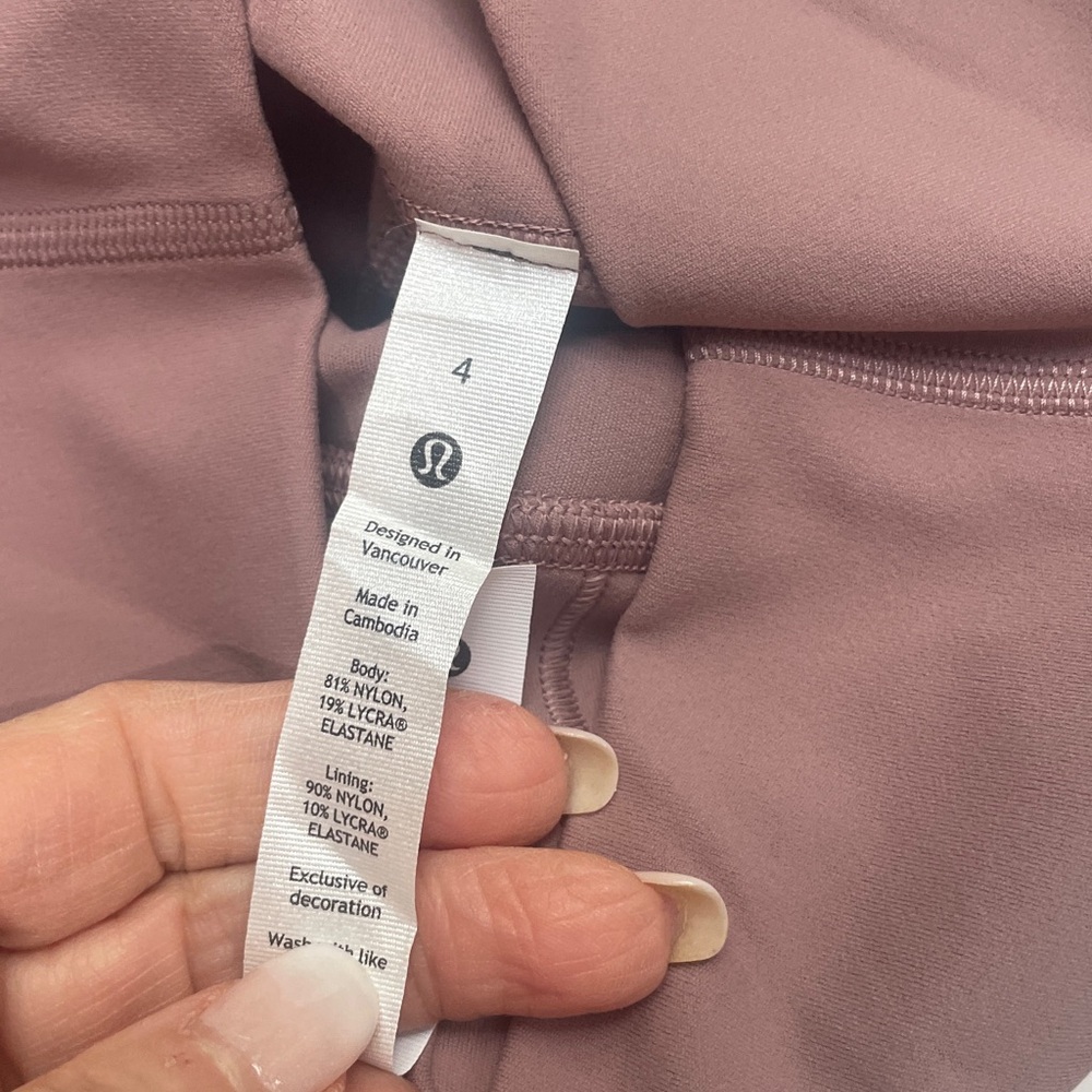 Lululemon Mauve Align Pants - Picture 3 of 5